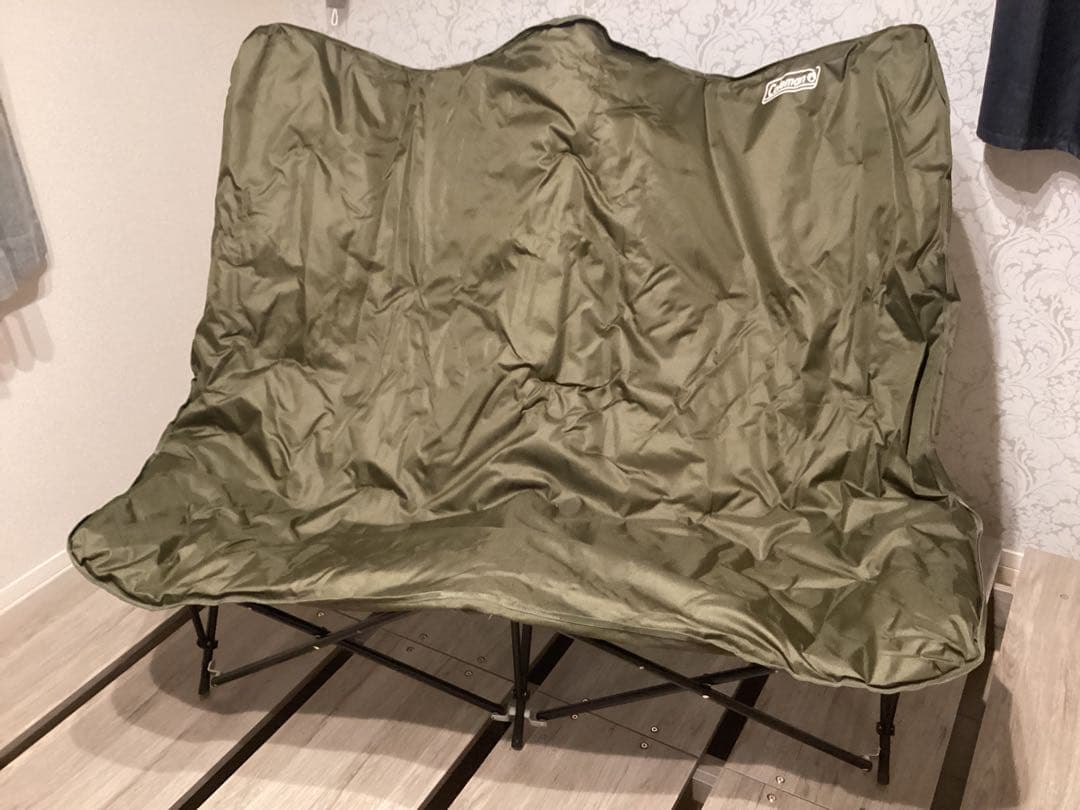 Coleman ソファチェアダブル　カーキ