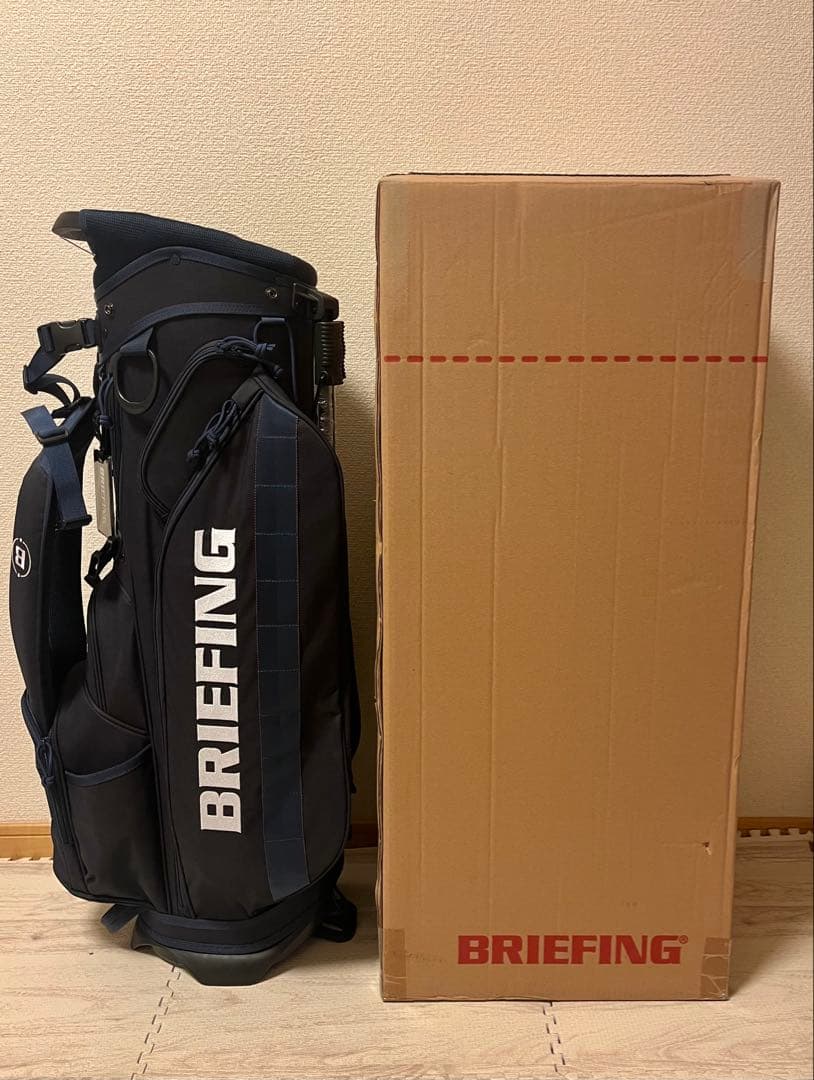 【新品】BRIEFING キャディバッグ CR-4 #04 ネイビー