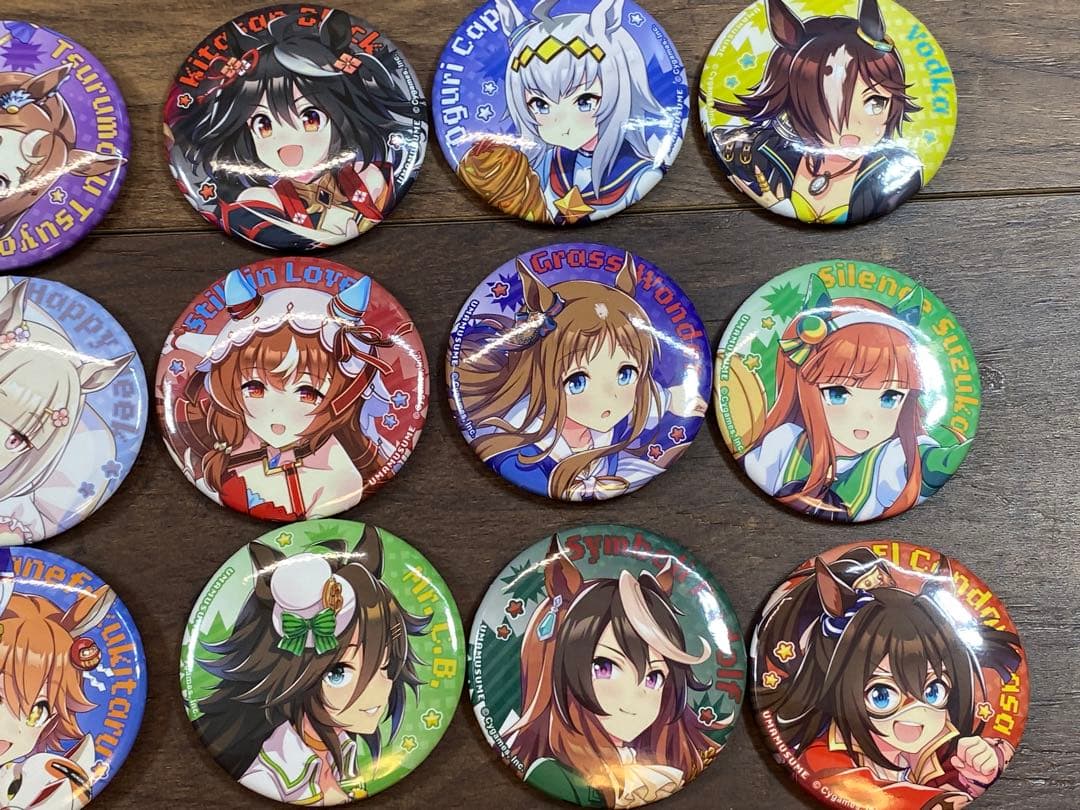 ウマ娘 プリティーダービー　熱血ハチャメチャ大感謝祭！　缶バッジ　25種