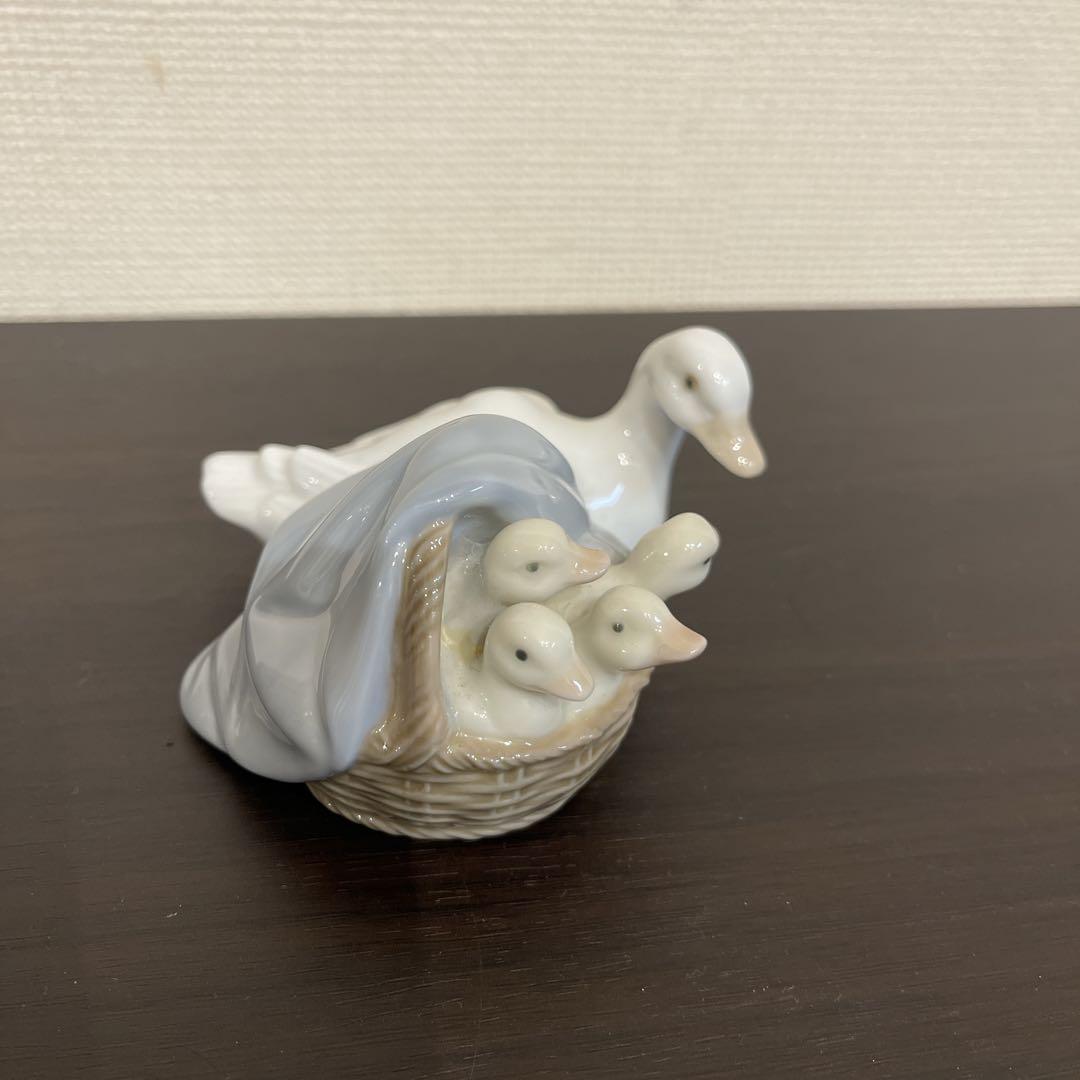【美品】リヤドロ アヒルの家族 LLADRO あひる フィギュリン LLADRO