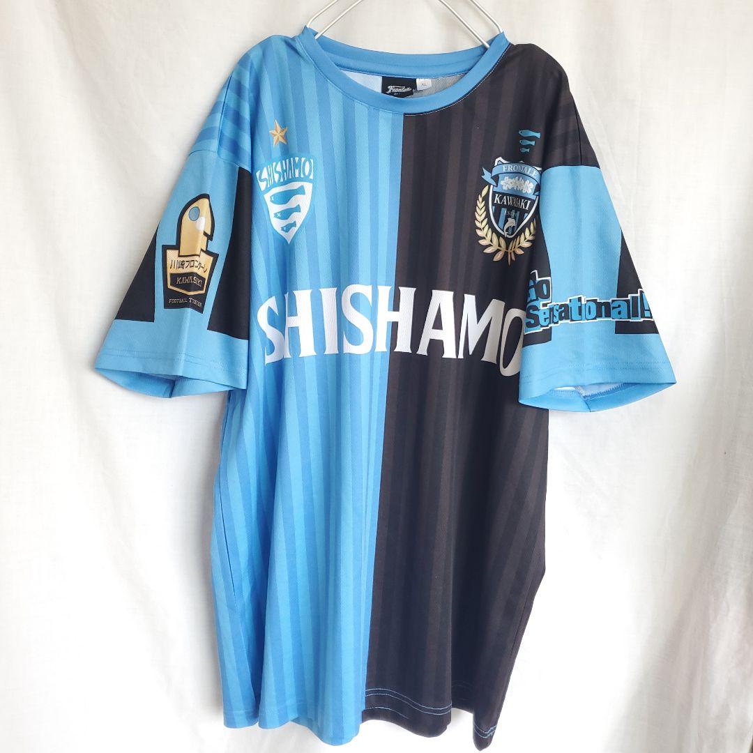 川崎フロンターレ　SHISHAMO 半袖 コラボ ユニフォーム　バンド サッカー