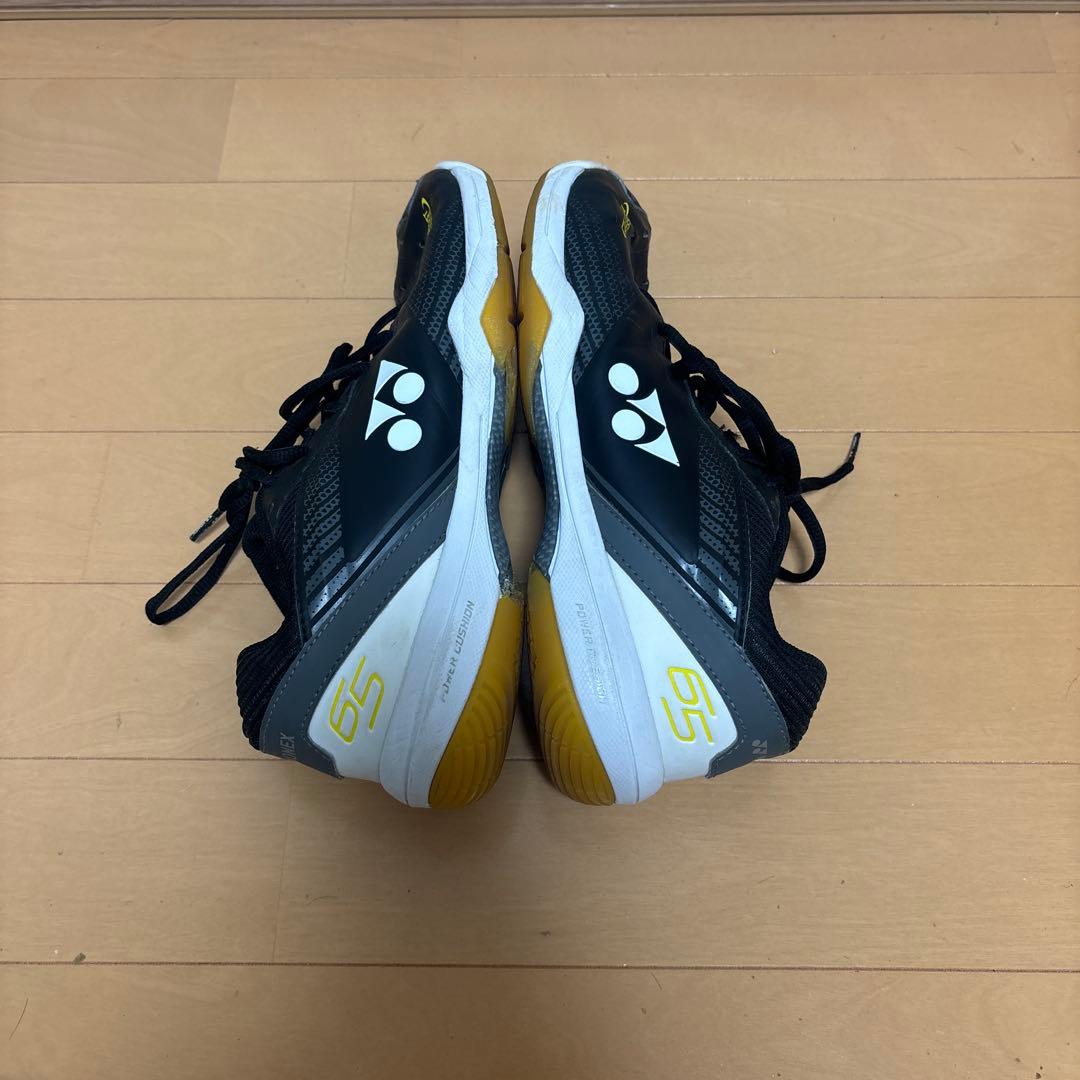 YONEX パワークッション65Z3 バドミントンシューズ　ブラック　26.5