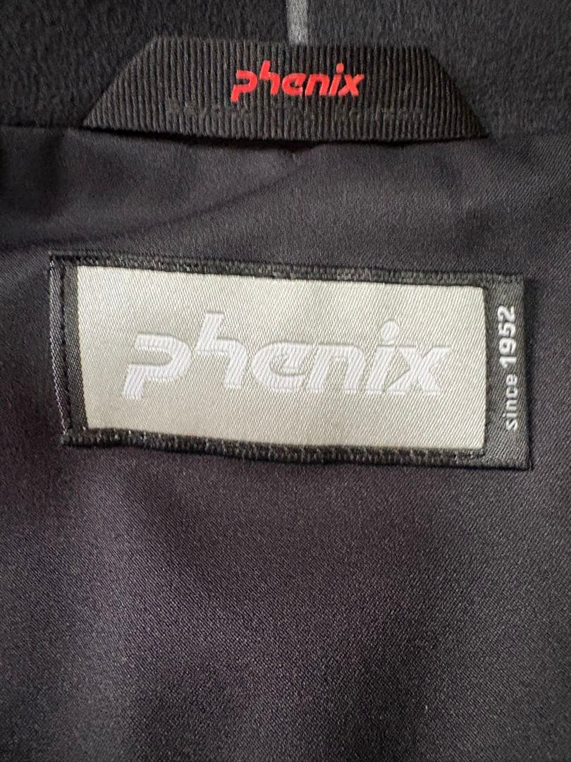 phenix フード付きスキーウェア 黒