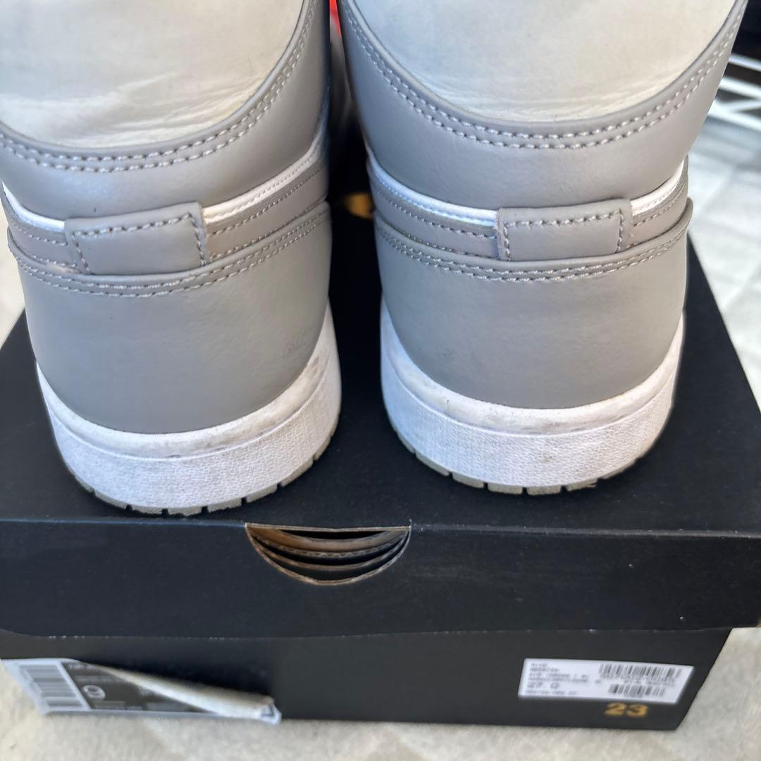 シューズ(男性用) Nike Air Jordan1 Mid \"Linen\" 27cm