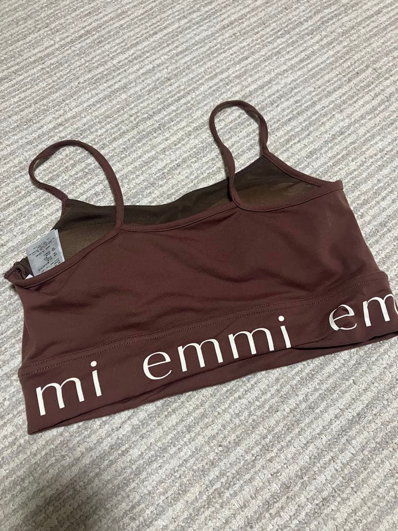 k*o様 emmi yoga ブラウン　セットアップ