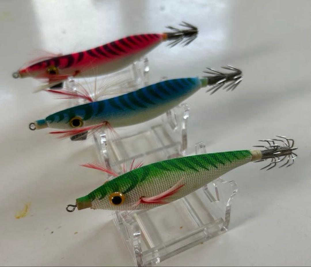 ルアー・フライ 9x Japanese Egi Squid Jigs Mixed Lot