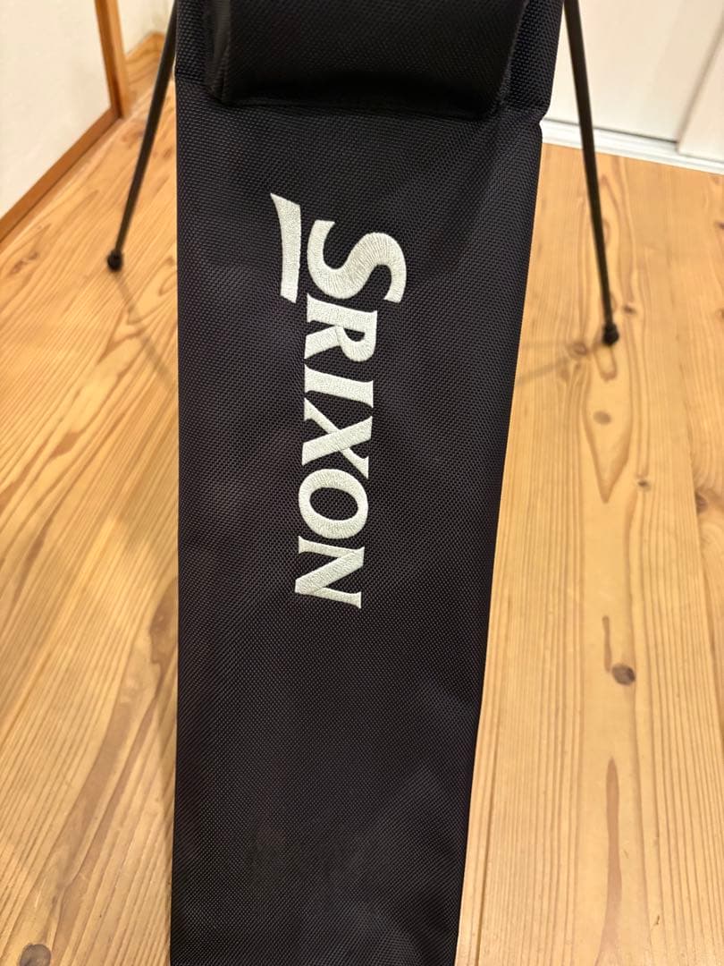 Srixon スタンドバッグ 黒 グローブホルダー付き