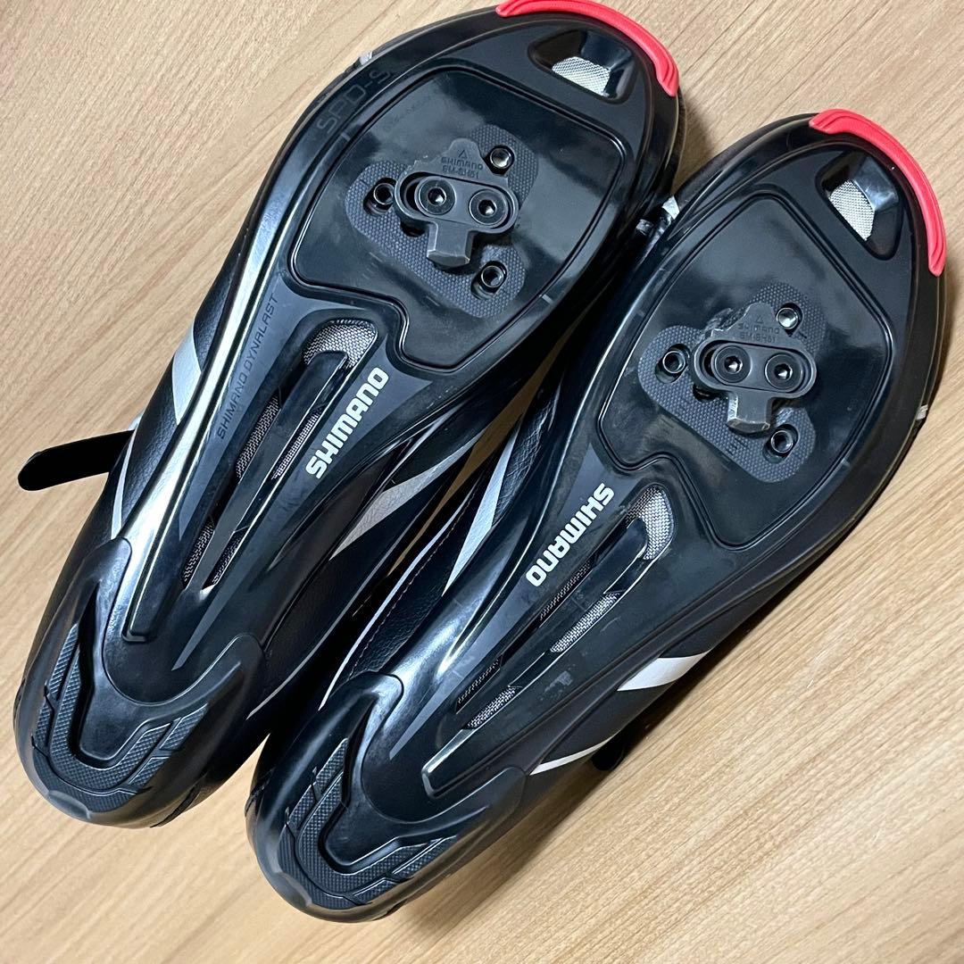 美品 SHIMANO シマノR088 ビンディングシューズ クリート&ペダル