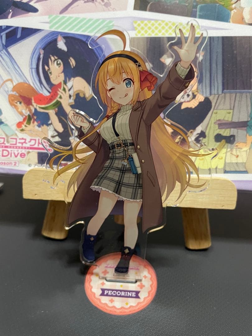プリコネ　ローソン　アクリルスタンド　ペコリーヌ　キャル　コッコロ　シェフィ
