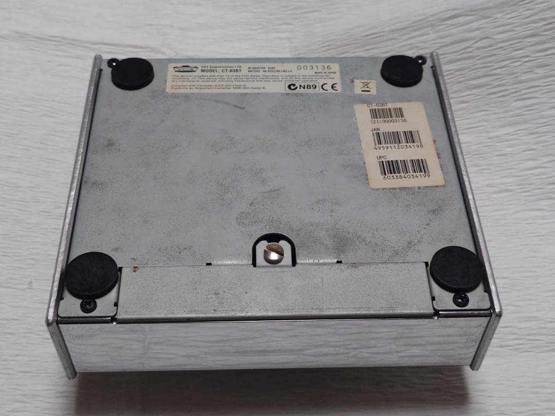 【完動品】VOX COOLTRON BRIT BOOST真空管トレブルブースター