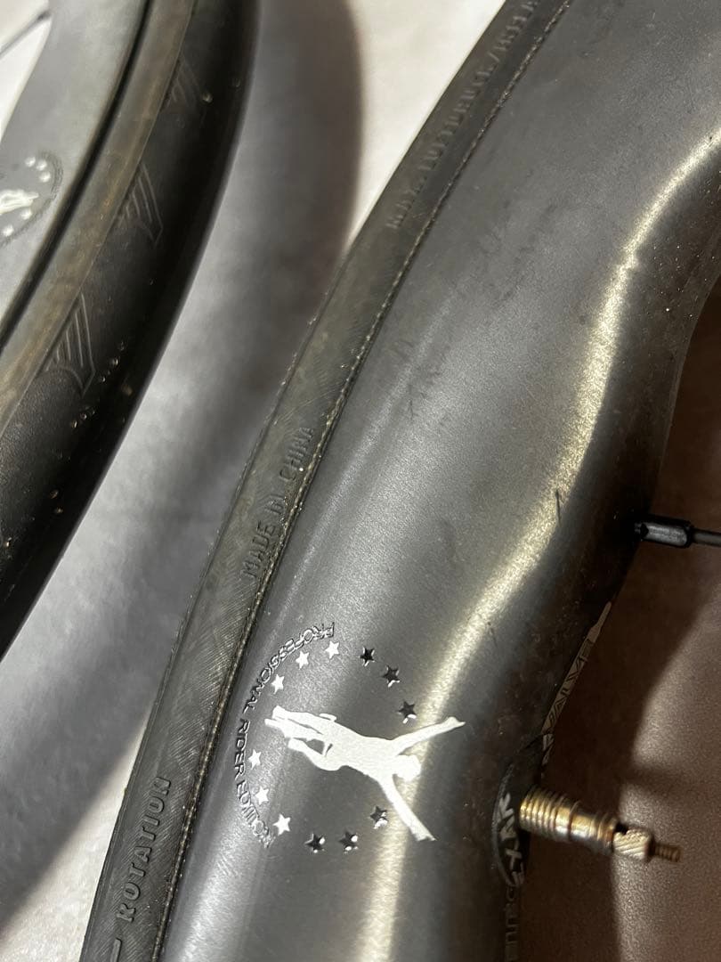 カーボンホイール GIOO F1 PRO 45-50mmハイト 走行1500km