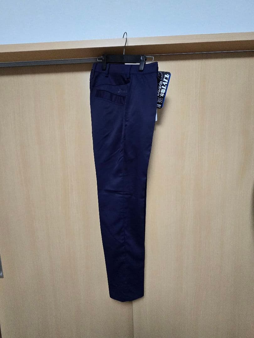 【新品未使用】SRIKON ゴルフパンツ ネイビー 新品タグ付き 裾あげ前W82