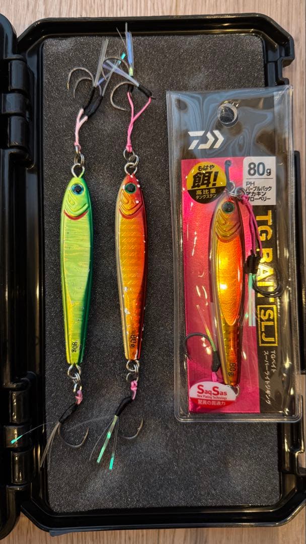 TGビンビンスイッチ 100-120g TGベイト 80g