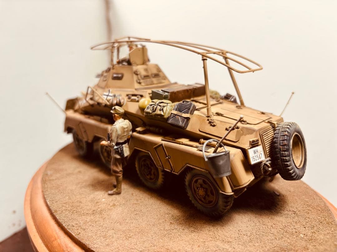 1/35 ドイツアフリカ軍団8輪重装甲車