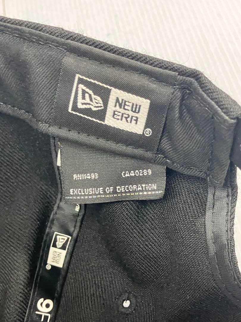 阪神タイガース × ニューエラ コラボキャップ スター柄 ブラック　保管品