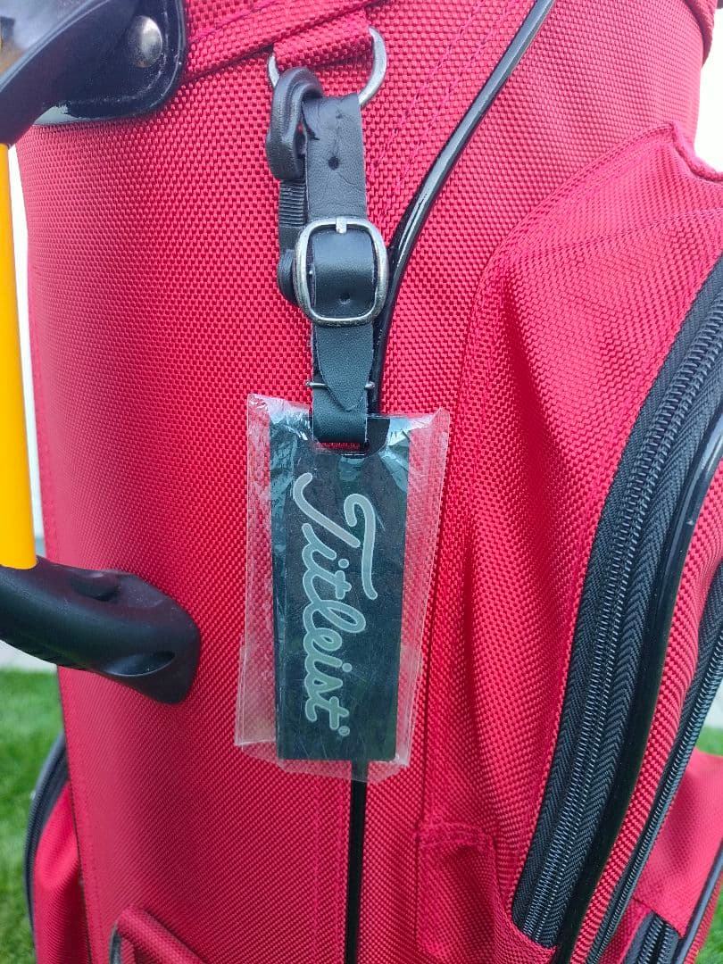 Titleist キャディバッグ レッド