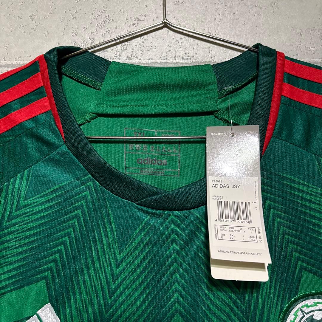 【新品タグ付・XXL】adidas メキシコ代表 ユニフォーム 2022モデル