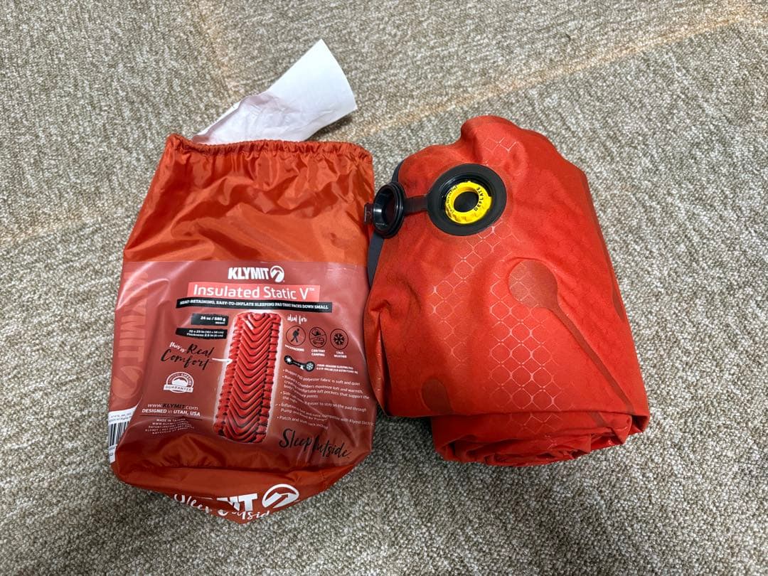 KLYMIT Insulated Static V スリーピングマット