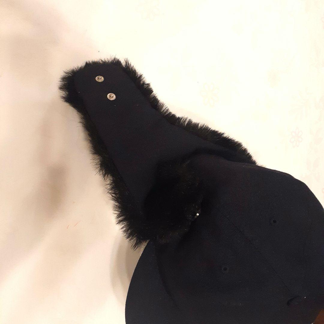 ヤンキース　ファーキャップ　New Era 59fifty 耳あて付き帽子