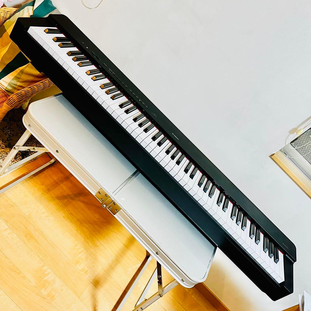 未使用級 YAMAHA ヤマハ 電子ピアノ P-225 付属品多数 スタンド付き