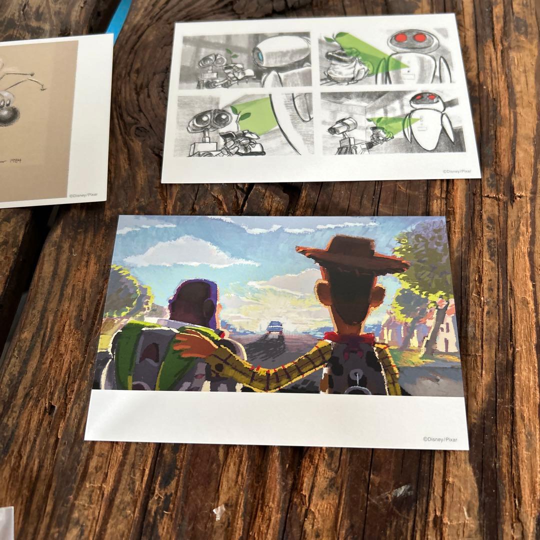 未開封　PIXAR 30周年 アートポストカード 10枚 まとめ売り