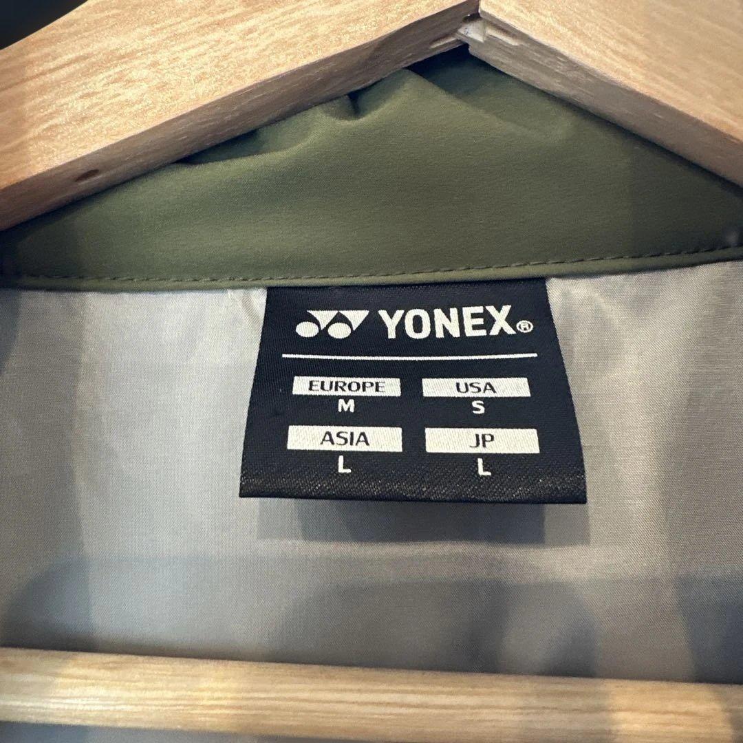 断捨離最終値下げ☆YONEX オリーブグリーン ダウンコートソフテニバドミントン