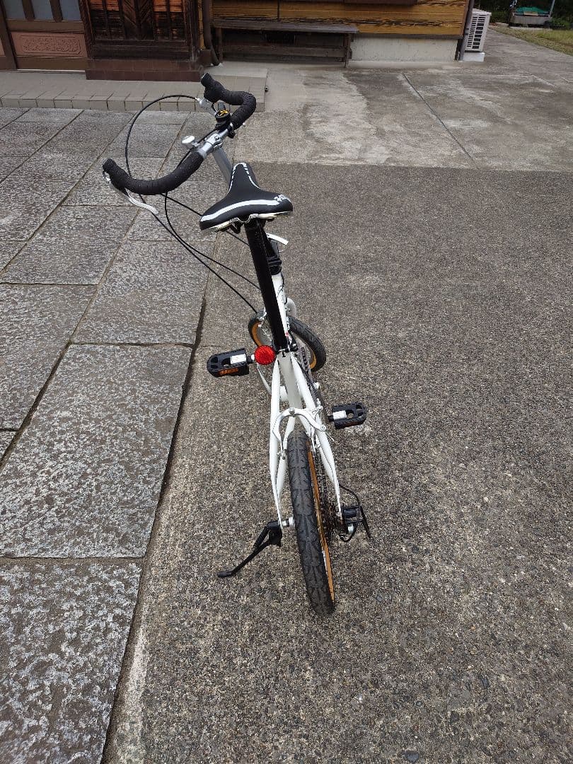 CHARI 折りたたみ自転車 ホワイト