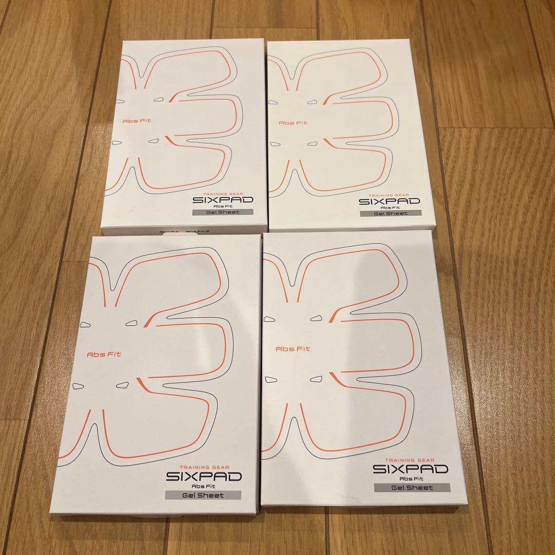 SIXPAD アブズフィット 高電導ジェルシート 6枚入り4箱【メーカー純正品】