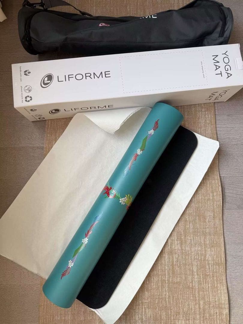 LIFORME ヨガマット ターコイズ