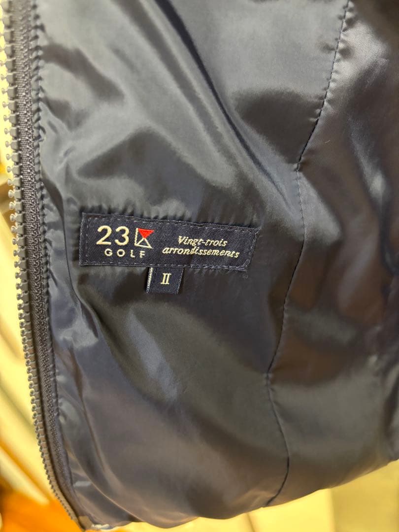 23区ゴルフ　ネイビー　アウター