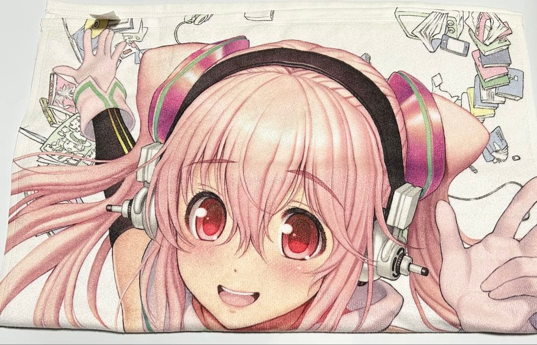 すーぱーそに子 ハッカドール ビッグタオル