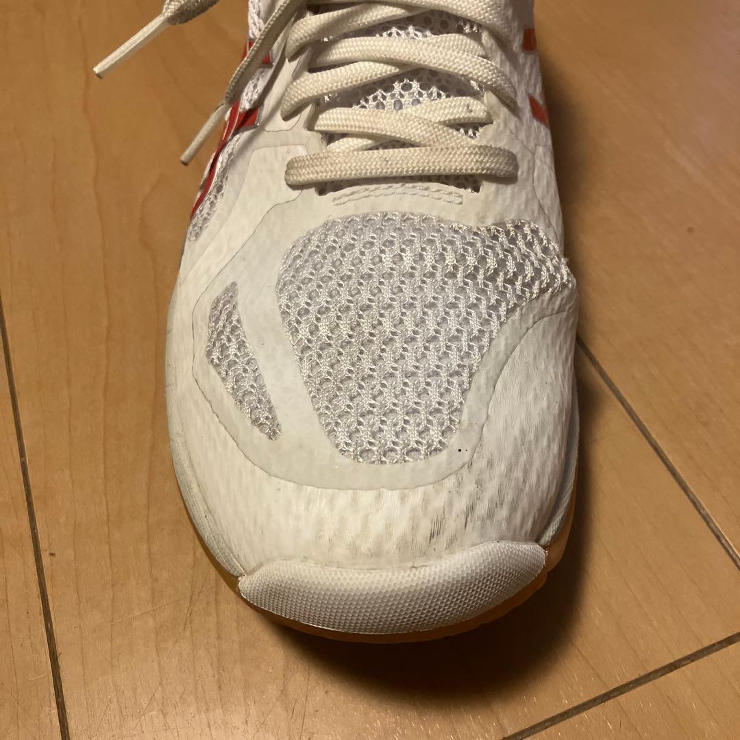 ASICS Japan バレーボールシューズ ホワイト/レッド　26.0