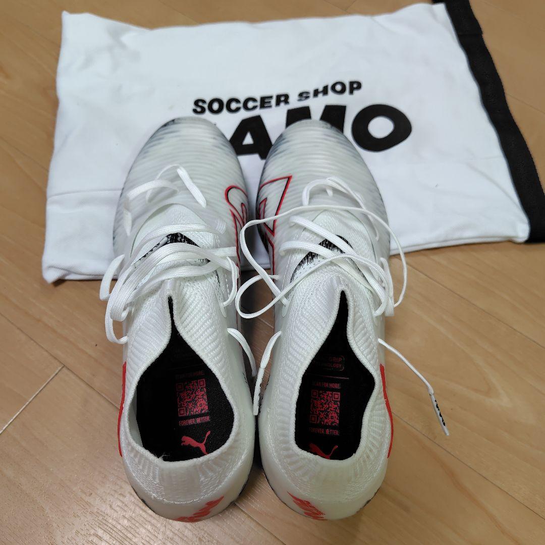 Puma サッカーシューズ ホワイト/レッド
