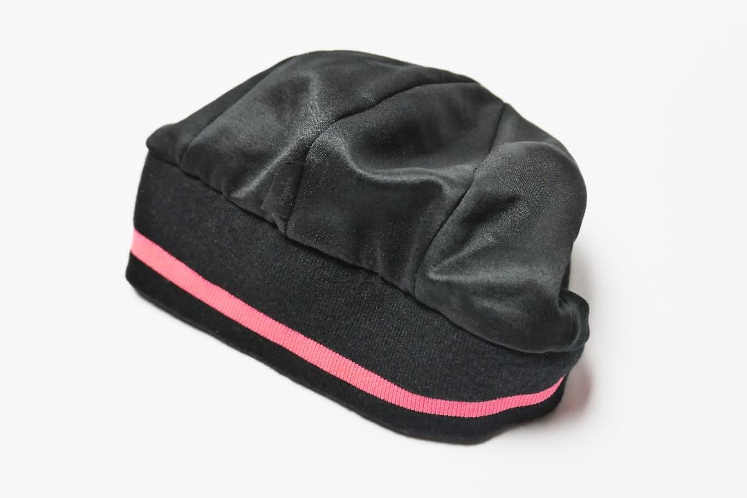 Rapha RCC ストライプ サイクルキャップ 黒