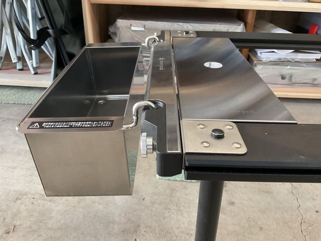 美品 ステンボックスハーフユニット ＆ ハンガー スノーピーク