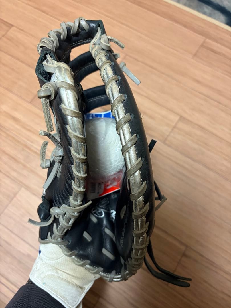 Rawlings 軟式グローブ 黒/グレー
