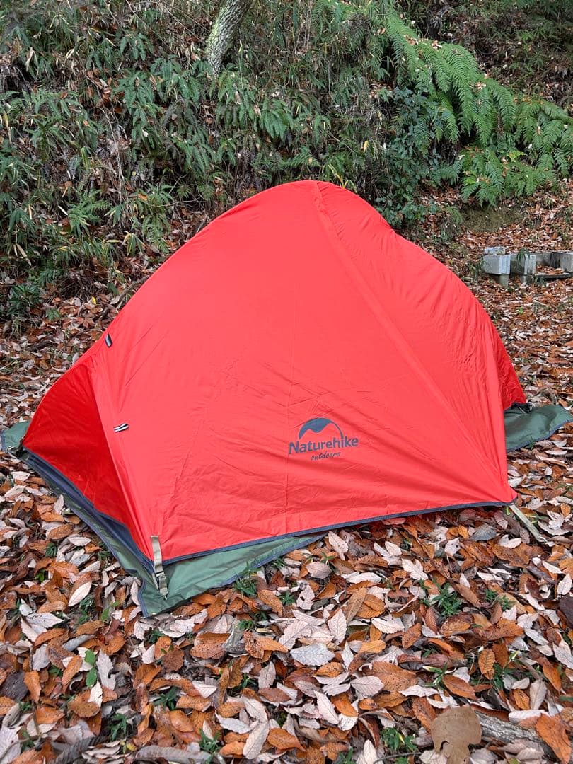 Naturehike Spider1 テント ソロ 自立式 1人用 自転車旅行