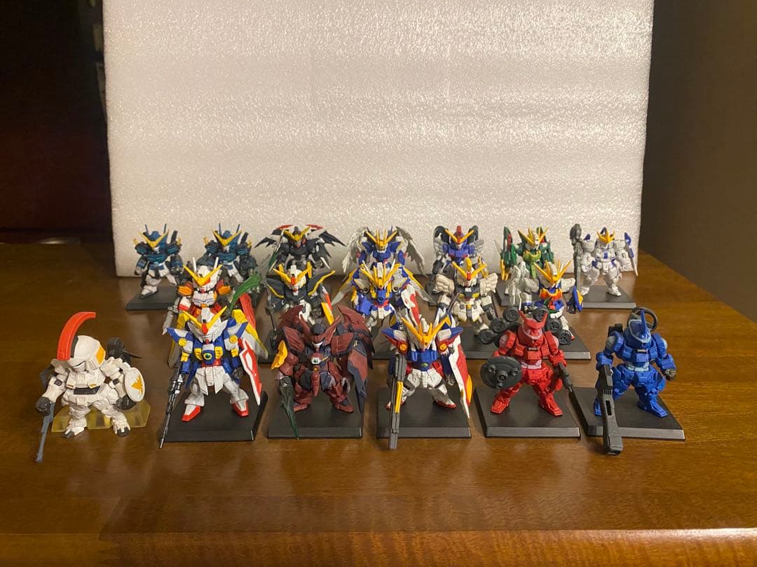 ガンダムコンバージ　 プレミアムバンダイ限定含むガンダムW 18体セット