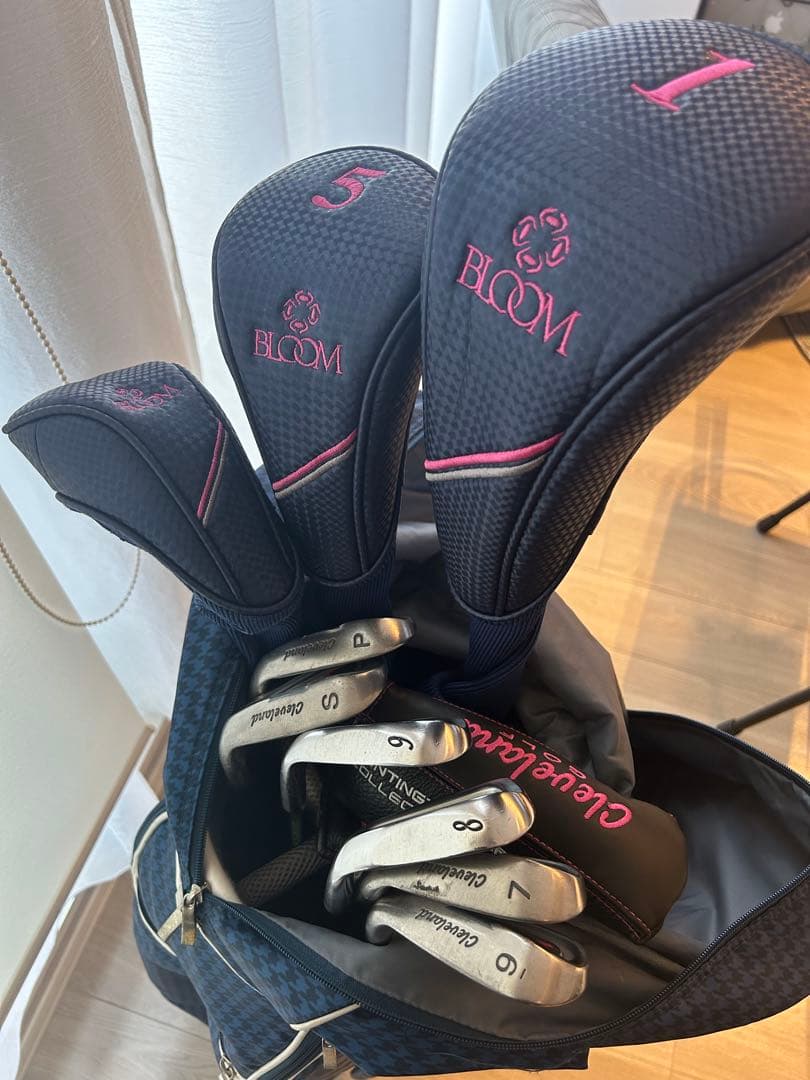 クリーブランド BLOOM　レディス初心者用セット(キャディバッグはxxio)