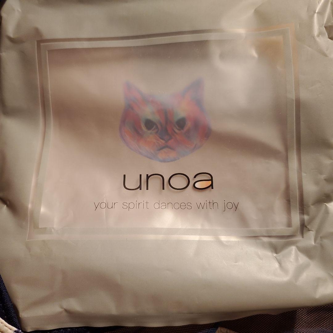 unoa 花と風景プリントのレオタード