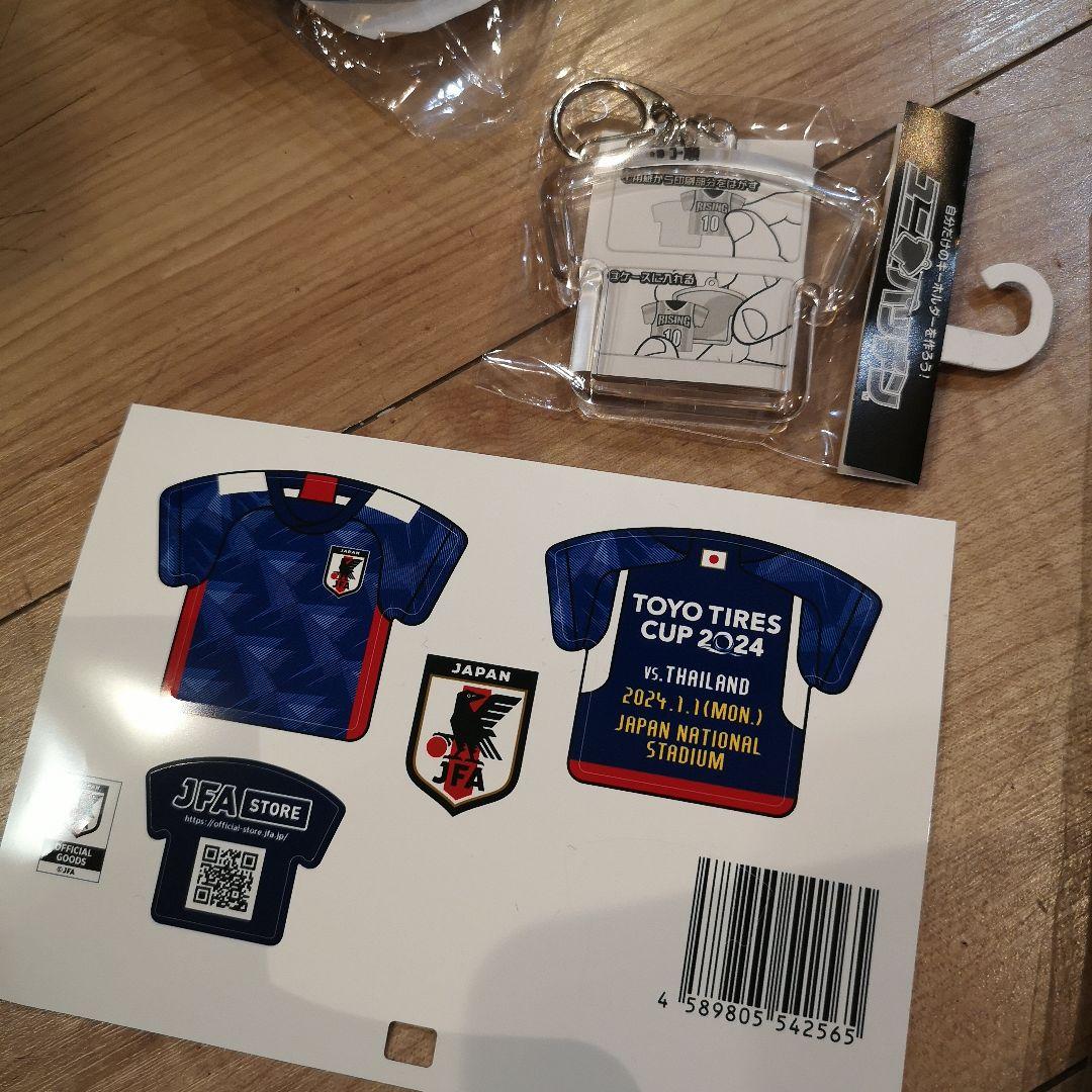 日本代表　サッカー　元日　タイ　マッチデー　タオルマフラー