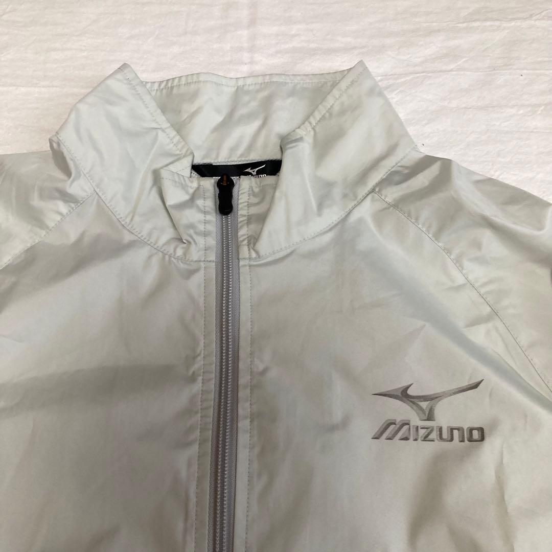 mizuno golf レインウェア セットアップ上下 XLサイズ オフホワイト