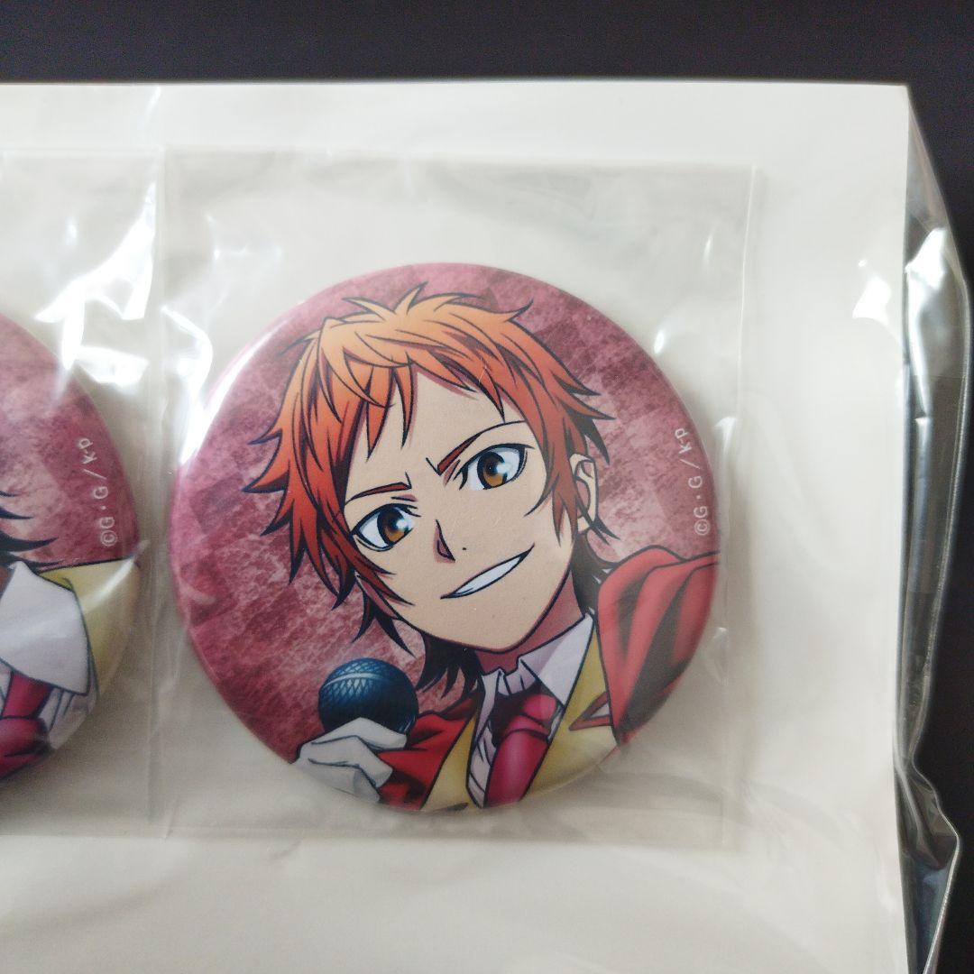 アニメk　周防尊＆八田美咲　缶バッジ