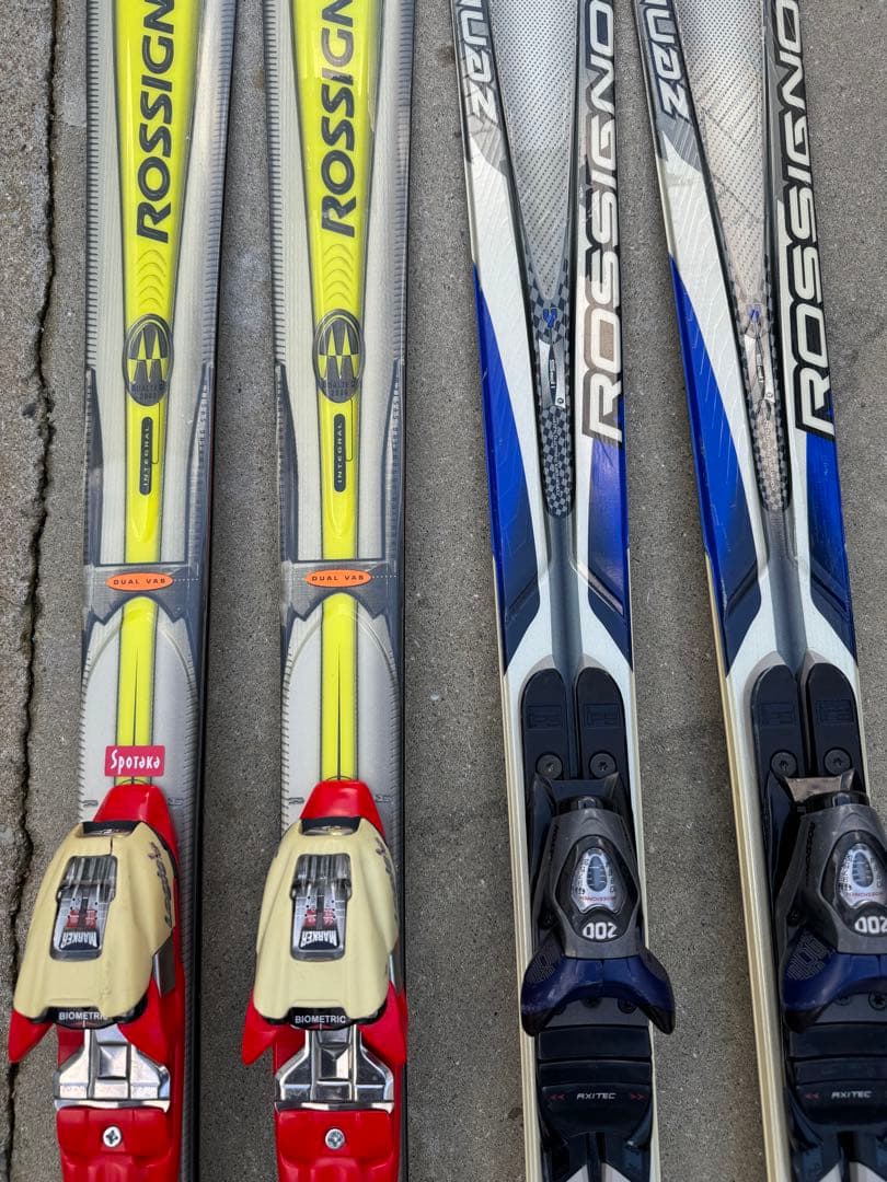rossignol zenit154 9s 160 二つのセット