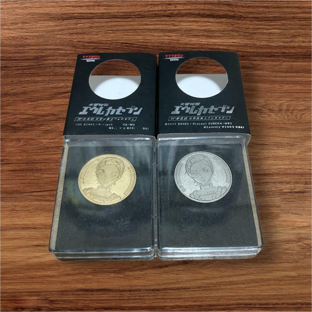 激レア☆ サミー　エウレカセブン　メダル　当選　金銀セット