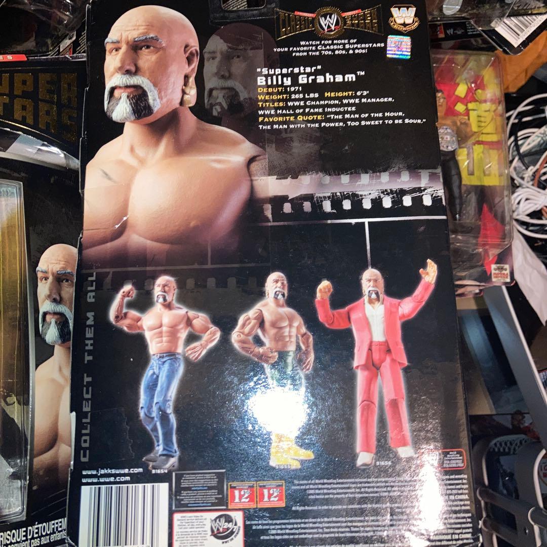 スーパースター・ビリー・グラハム2体セットWWEクラシックスーパースター