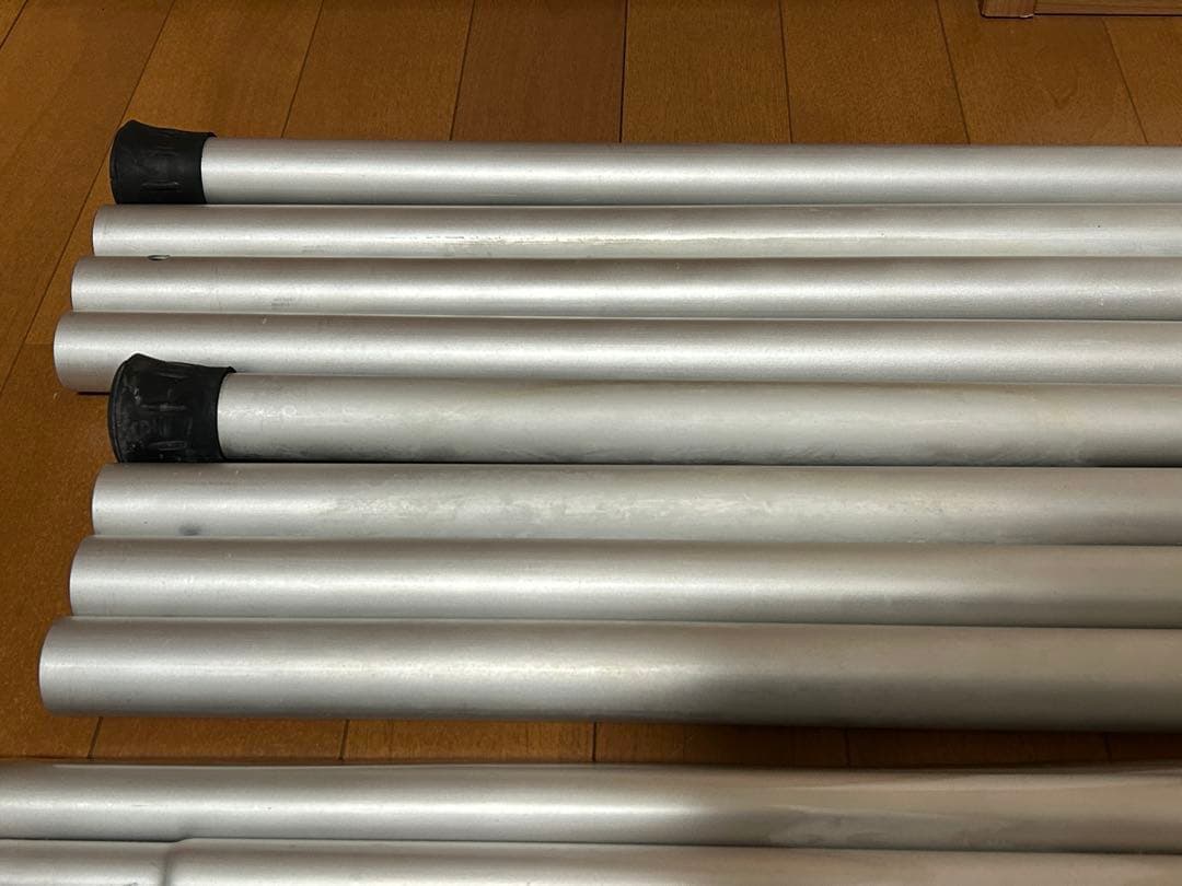 スノーピーク ウイングポール240cm＋280cm ＋アルミポール170cm×2