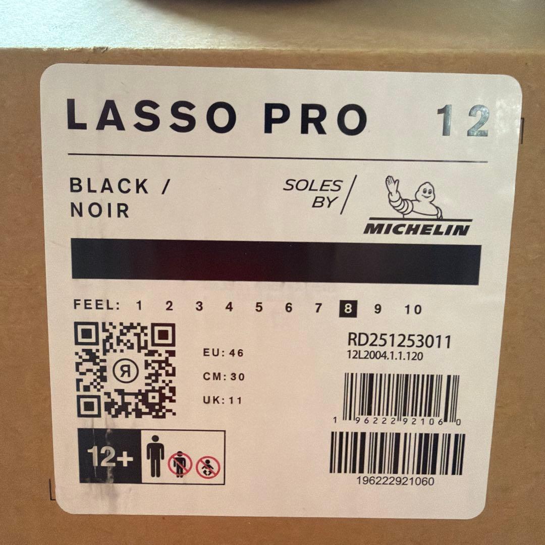 RIDE LASSO PRO スノーボードブーツ 12 ブラック　30cm