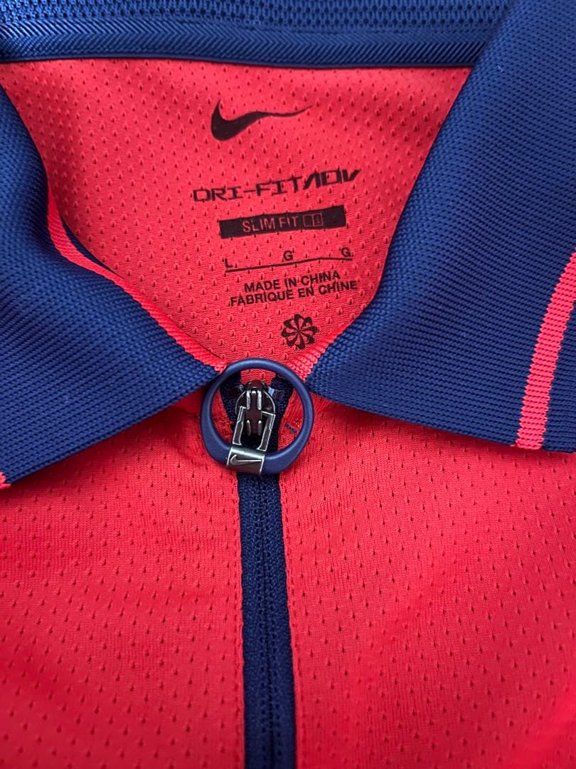 Nike ゲームシャツ ポロシャツ M レッド