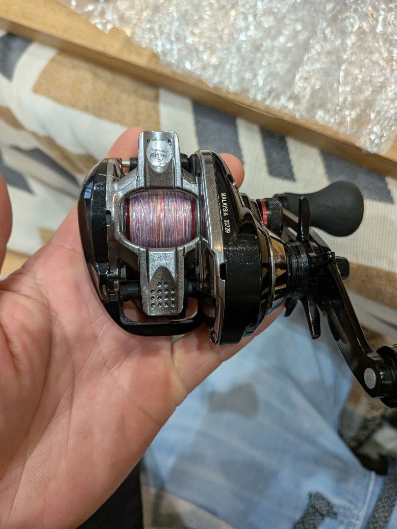 シマノ　タイラバリール　エンゲツ100HG 炎月ハイギア